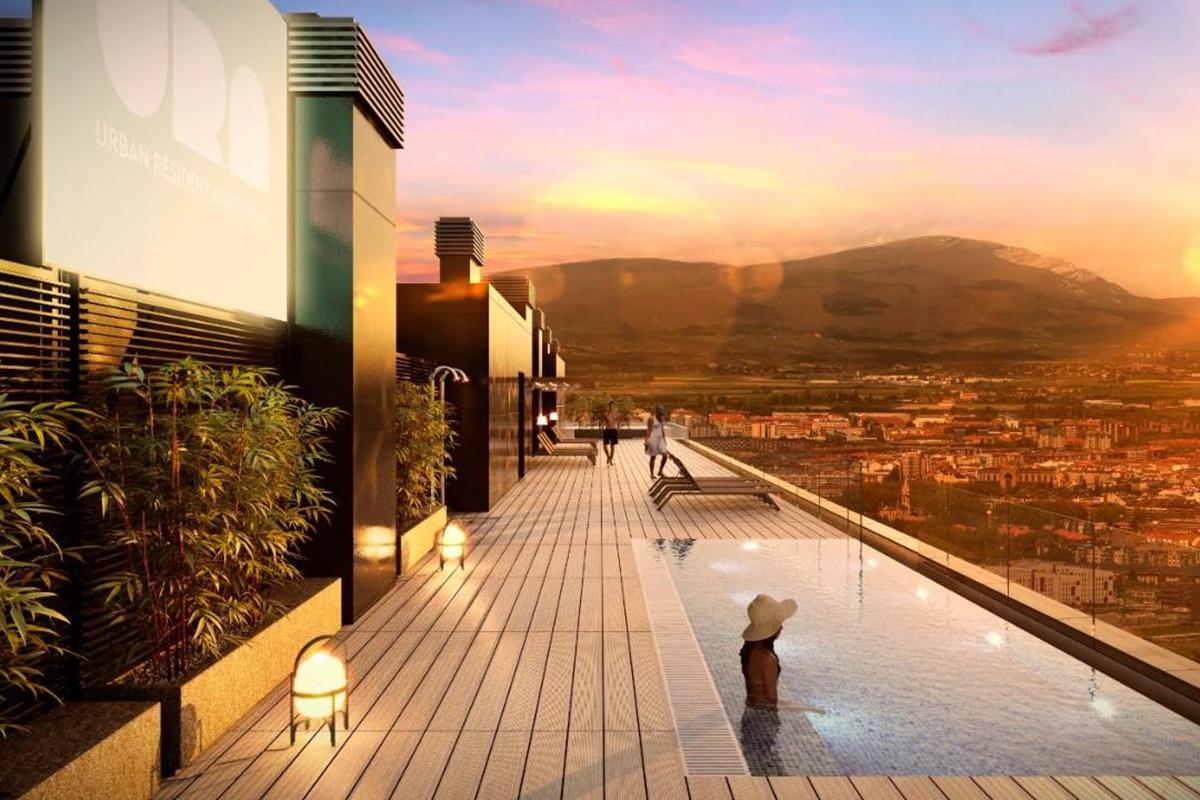 Kora Green City - Aparthotel Passivhaus Vitoria-Gasteiz Esterno foto